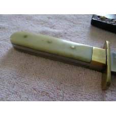 Unmarked Bowie Knife and sheath Unmarked Bowie Knife and sheath