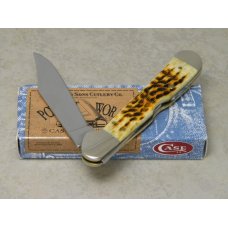 Case XX USA 2003 Antique Bone Pocket Worn 61549L SS Copperlock Knife in Box Case XX USA 2003 Antique Bone Pocket Worn 61549L SS Copperlock Knife in Box