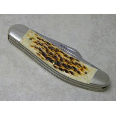 Case XX USA 2003 Antique Bone Pocket Worn TB6339 SS Tony Bose Sowbelly Knife Case XX USA 2003 Antique Bone Pocket Worn TB6339 SS Tony Bose Sowbelly Knife