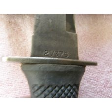 Vintage Navel Seal Knife with Scabbard Vintage Navel Seal Knife with Scabbard