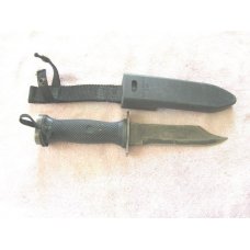 Vintage Navel Seal Knife with Scabbard Vintage Navel Seal Knife with Scabbard