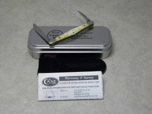 Case XX 2011  Bone 62156 Tuxedo Knife New in Box