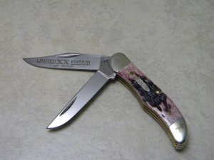 Case XX 2003 Cabernet Limited Edition 1 of 3000 Bone 62165 Tiny Folding Hunter Knife New in Box