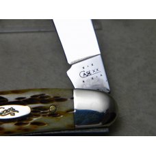 Case XX 2004 Pocket Worn Antique Bone Muskrat 05444 Knife - New in Box Case XX 2004 Pocket Worn Antique Bone Muskrat 05444 Knife - New in Box