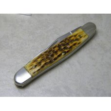 Case XX 2004 Pocket Worn Antique Bone Muskrat 05444 Knife - New in Box Case XX 2004 Pocket Worn Antique Bone Muskrat 05444 Knife - New in Box