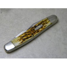 Case XX 2004 Pocket Worn Antique Bone Muskrat 05444 Knife - New in Box Case XX 2004 Pocket Worn Antique Bone Muskrat 05444 Knife - New in Box