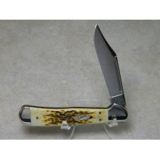 Case XX 2003 Copperlock 61549 L SS Pocket Worn Antique Bone Knife - New in Box Case XX 2003 Copperlock 61549 L SS Pocket Worn Antique Bone Knife - New in Box