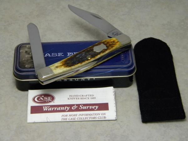 Case Bros. Cutlery Co. XX 6275 SS 2008 Antique Bone Moose Knife - New in Box Case Bros. Cutlery Co. XX 6275 SS 2008 Antique Bone Moose Knife - New in Box