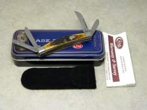 Case  XX  6468 SS Antique Bone 2005 Congress Knife - New in Box 