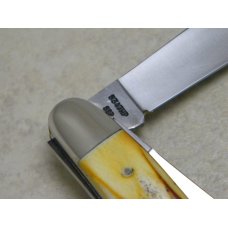 Case XX Stainless USA 3 Dot (1977) Stag 5347 HP SSP Blue Scroll Stockman Knife Case XX Stainless USA 3 Dot (1977) Stag 5347 HP SSP Blue Scroll Stockman Knife