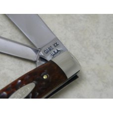 Case XX USA 7 Dot (1973) 6488 Pretty Bone Large Congress Knife Case XX USA 7 Dot (1973) 6488 Pretty Bone Large Congress Knife