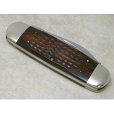 Case XX USA 4 Dot (1976) Laminated Wood 6250 Elephant Toe Knife Case XX USA 4 Dot (1976) Laminated Wood 6250 Elephant Toe Knife
