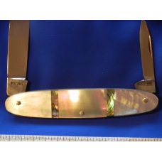 Vintage 2 blade multiuse/Gentelmens pocketknife w imitation Mother of Pearl (MOP) and Abalone Handle Vintage 2 blade multiuse/Gentelmens pocketknife w imitation Mother of Pearl (MOP) and Abalone Handle