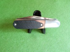 Queen Barlow #22 2blades Aluminum frame Saw cut Delrin handles Queen Barlow #22 2blades Aluminum frame Saw cut Delrin handles