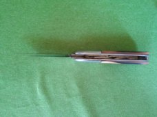 Queen Barlow #22 2blades Aluminum frame Saw cut Delrin handles Queen Barlow #22 2blades Aluminum frame Saw cut Delrin handles