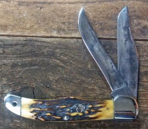 Ka-Bar Dogs Head Folding Hunter