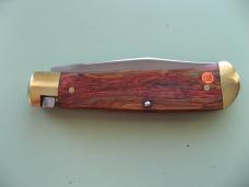 SCHATT & MORGAN #3 EXPRESS AUTO MARVEL WOOD WITH BRASS BOLSTERS #1