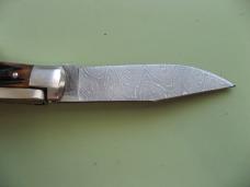 SCHATT & MORGAN #3 EXPRESS AUTO WORM GROOVE BONE DAMASCUS #1