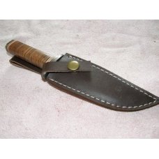 Damacus Fixed Blade Knife with sheath