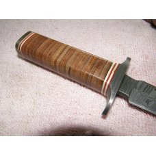 Damacus Fixed Blade Knife with sheath