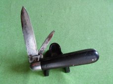 Kamp Cutlery Prussia  Jack knife Ebony Handles 