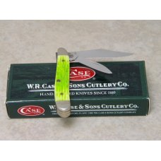 Case XX SS USA 1st Run 2009 Lime Green 6220 Peanut Knife in Box Case XX SS USA 1st Run 2009 Lime Green 6220 Peanut Knife in Box
