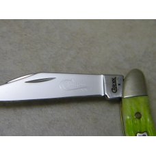 Case XX SS USA 1st Run 2009 Lime Green 6220 Peanut Knife in Box Case XX SS USA 1st Run 2009 Lime Green 6220 Peanut Knife in Box