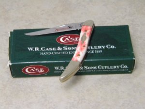 Case XX SS USA  610096 Red Appaloosa 2007 Tiny Toothpick  Knife in Box