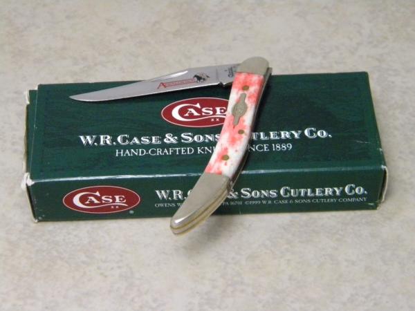 Case XX SS USA 610096 Red Appaloosa 2007 Tiny Toothpick Knife in Box Case XX SS USA 610096 Red Appaloosa 2007 Tiny Toothpick Knife in Box