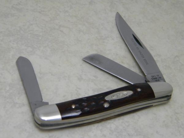 Case XX Stainless USA 5 Dot (1975) Pretty Bone 6318 HP SS Tested XX Razor Edge Stockman Knife Case XX Stainless USA 5 Dot (1975) Pretty Bone 6318 HP SS Tested XX Razor Edge Stockman Knife