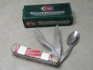 Case XX SS USA 6354 HB 2008 Painted Pony by Michael Prater Prototype Hobo Trapper Knife in Box