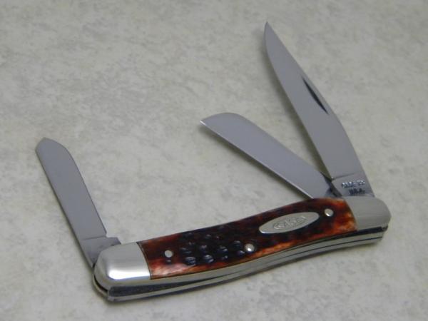 Case XX USA 6 Dot (1974) Pretty Bone 6318 HP Stockman Knife Case XX USA 6 Dot (1974) Pretty Bone 6318 HP Stockman Knife