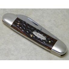 Case XX USA Dotted 1970's Pretty Bone 62131 Etched Canoe Knife Case XX USA Dotted 1970's Pretty Bone 62131 Etched Canoe Knife