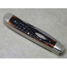 Case XX Stainless USA 4 Dot (1976) Pretty Bone 6254 Tested XX Razor Edge Trapper Knife in Box