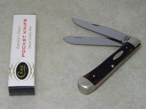 Case XX USA 7 Dot (1973) Pretty Bone 6254 Trapper Knife in Box