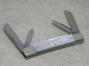 Fight'n Rooster Frank Buster Cutlery Germany Pearl The Captains Rooster Congress Knife