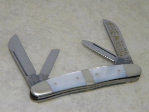 Fight'n Rooster Frank Buster Celebrated Cutlery Germany Pearl The Captains Rooster Congress Knife