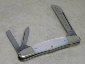Fight'n Rooster Germany Pearl The Captains Rooster Congress Whittler Knife