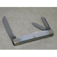 Fight'n Rooster Frank Buster Cut. Co. Germany Pearl The Captains Rooster Congress Whittler Knife