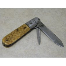 Armstrong Cutlery Co. Germany Pick Bone 2 Blade Barlow Knife c.1901-1909 Armstrong Cutlery Co. Germany Pick Bone 2 Blade Barlow Knife c.1901-1909