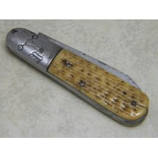 Armstrong Cutlery Co. Germany Pick Bone 2 Blade Barlow Knife c.1901-1909 Armstrong Cutlery Co. Germany Pick Bone 2 Blade Barlow Knife c.1901-1909