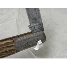 Imperial R Co. Germany Genuine Bone Stag 1 Blade KNOX ALL Barlow Knife c.1800's *RARE* Imperial R Co. Germany Genuine Bone Stag 1 Blade KNOX ALL Barlow Knife c.1800's *RARE*