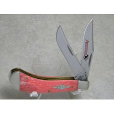 Case XX USA 2007 Red Appaloosa Bone TB62110 SS Tony Bose Saddlehorn Knife in Box Case XX USA 2007 Red Appaloosa Bone TB62110 SS Tony Bose Saddlehorn Knife in Box