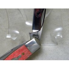 Case XX USA 2007 Red Appaloosa Bone TB62110 SS Tony Bose Saddlehorn Knife in Box Case XX USA 2007 Red Appaloosa Bone TB62110 SS Tony Bose Saddlehorn Knife in Box