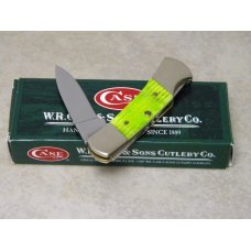 Case XX USA First Run 2009 Lime Green Bone 61225L SS Lockback Knife in Box Case XX USA First Run 2009 Lime Green Bone 61225L SS Lockback Knife in Box