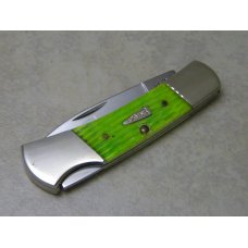 Case XX USA First Run 2009 Lime Green Bone 61225L SS Lockback Knife in Box Case XX USA First Run 2009 Lime Green Bone 61225L SS Lockback Knife in Box
