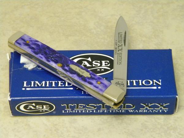Case XX USA 2003 Limited Edition 1 of 3000 Ultra Violet 6185 SS Doctor's Jack Knife in Box Case XX USA 2003 Limited Edition 1 of 3000 Ultra Violet 6185 SS Doctor's Jack Knife in Box