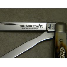 Case XX USA 2005 Midnight Stag First Production Run 5282SP SS Baby Doctor's Knife in Box Case XX USA 2005 Midnight Stag First Production Run 5282SP SS Baby Doctor's Knife in Box