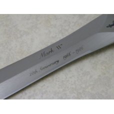 Gerber Portland, OR USA Mark II 20th Anniversary 1966-1986 Fighting Fixed Blade Sheath Knife in Box