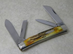 Vintage Case XX USA 10 Dot (1970) Genuine Stag 5488 Large Congress Knife